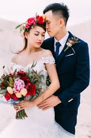 Flower Crown Desert Pantai Klebang Malacca Malaysia Wedding Shoot Wedding Bridesmaid Dresses