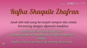 Danish, yang artinya pengetahuan, bijak. Nama Anak Laki Laki 3 Kata Pilihan Arab Serta Artinya Youtube
