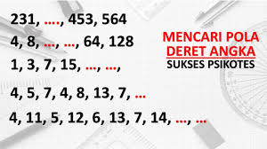 Contoh soal deret angka dan pembahasannya tanpa rumus deret bilangan. Deret Hitung Psikotes Youtube