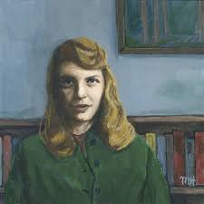 13 Artists Portraits Of Sylvia Plath Including Her Own Sylvia Plath Female Art Sylvia