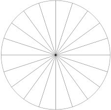 blank pie chart 24 pieces bedowntowndaytona com