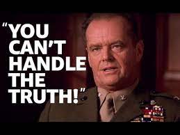 A Few Good Men You Can T Handle The Truth Scene Between The Lines Youtube
