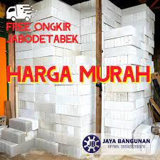 Per kubiknya anda perlu menebus rp 730 ribu. Jual Hebel Bata Ringan 1 Do 7 5cm 10cm Free Ongkir Jabodetabek Kota Depok Tb Jaya Bangunan Tokopedia
