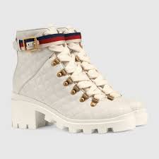 Black Boots White Sole Ladies Pin On Designer Combat Boots