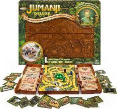 How many of them do you know? Buy Jumanji Deluxe Game Immersive Electronic Version Of The Classic Adventure Movie Board Game With Lights And Sounds For Kids Adults Ages 8 And Up Online In Uzbekistan B08qsmnc6f
