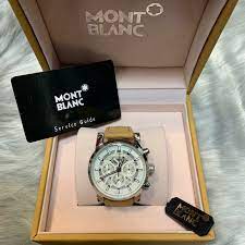 ساعة , ساعات يد مونت بلانك رجالية في الامارات - MONT BLANK watch UAE - سوق  الخليج الالكتروني