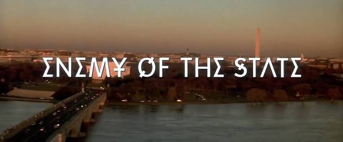 Enemy of the State (1998) — Art of the Title