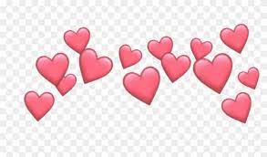 Find Hd Heart Hearts Crown Emoji Tumblr Emojis Picsart Crown Cute Heart Emoji Transparent Hd Png Download To Searc Heart Emoji Heart Crown Pink Heart Emoji