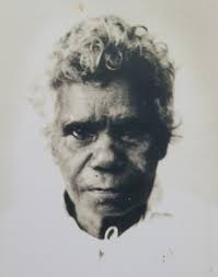 Tji:Auwin aka: Toby Brim standing third from the left PHOTO: Year unknown,  Wrights Creek, Barron Gorge Tji:Auwin aka: Toby Brim,