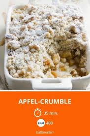 Apfel Crumble Rezept Rezepte Apfel Crumble Kochen Und Backen