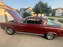 Image result for Bright Red 1966 Barracuda