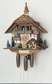 Anton Schneider - 5 Leaf German Cuckoo Clock - 8T90/9 8 Day – Mcguiresclocks