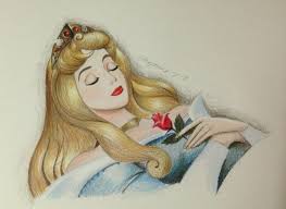 Coloured Drawing Of Aurora Sleeping Beauty Using Prismacolor Pencils Prismacolor Pencil Pr Sleeping Beauty Art Beauty Art Drawings Disney Princess Drawings