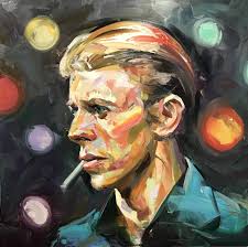 Paul Wright, Bowie Side Profile, 2017