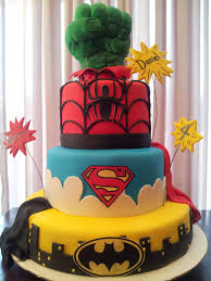 Birthday Cake For Hero Super Hero Cake Birthday Cakes Superhero Cake Birthday Cakes For Men Cakes For Boys