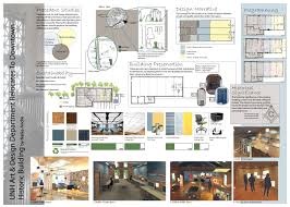University Of New Haven Art Department Relocation Naika Andre Archinect Interior Design Student Interior Design Presentation Boards Interior Design Portfolio Examples