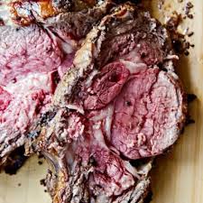 Even the leftovers from a slow roasted prime rib are fabulous. Prime Rib Standing Rib Roast With Garlic Mustard Peppercorn Rub