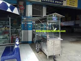 Black dan juga aa white. Gerobak Dorong Stainless
