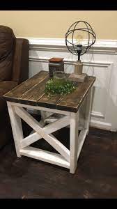 End Table Decor Farmhouse End Tables Home Diy