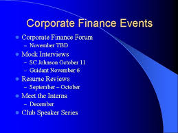 The role of the finance officer involves providing financial and administrative support to colleagues, clients and stakeholders of the business. What Is Corporate Finance L Job Descriptions L