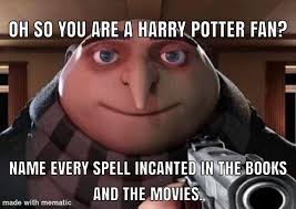 No creo que alguien se sepa todos los hechizos, ¿verdad? : r/harrypotter