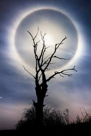 Halo Moon Nature Photography Beautiful Moon Moonscape