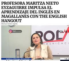 🌍 ¡The English Hangout en Radio Polar! 🎙️ En marzo de 2024, nuestro  proyecto fue reconocido en una entrevista especial en Radio Polar,  resaltando el impacto que estamos generando en la región
