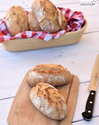 Gelingsichere Brotchen Mit Pasta Madre Rezept Brot Selber Backen Lebensmittel Essen Backideen