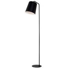 Metal Tek Ayakli Siyah Lambader 6550 L Siyah Tasarim Metal Siyah