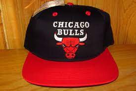 Chicago Bulls Original Vintage 90s Drew Pearson Snapback Hat Two Toned Official Licensed Nba Basketball Team Adjustable Cap Nwt Deadstock Chicago Bulls Nba Basketball Teams Nba Hats