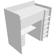 Un lit mezzanine est une structure avec un lit en hauteur libérant l espace au sol en dessous. Bim Object Stuva 1 Bed Mezzanine Bed With Wardrobe And Desk Ikea Polantis Free 3d Cad And Bim Objects Revit Archicad Autocad 3dsmax And 3d Models