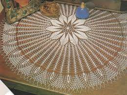 Crochet Grand Napperon Rond Giroflee Tutoriel Gratuit Maison En Crochet Napperon Tricot D Art