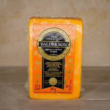 Our sharp cheddar has a creamy, smooth texture and a rich, buttery tang with nuances of sweetness. Balderson Old Cheddar Cheese Bridgeland Market