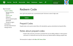How To Redeem An Xbox Prepaid Code Xbox Live Coding Video Game Rooms Xbox Live