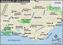 Check trip schedule and travel distance. Plan Provence Carte Des Sites Incontournables Lonely Planet