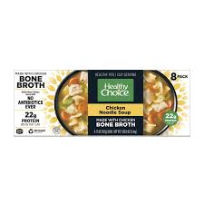 Checking the nutritional information before you order can help you make the right choice based on your fitness goals and any dietary restrictions or allergies. Healthy Choice Chicken Noodle Soup 8 X 15 Oz From Costco In Houston Tx Burpy Com