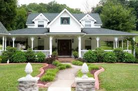 Additions farmhouse floor plans wrap around porch. Wrap Around Porch Ideas That Shout Summer Real Estate Austin American Statesman Austin Tx