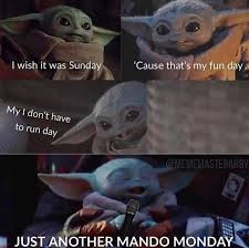 Good Song Thats Its Based Off Its Called Manic Monday Yoda Funny Funny Star Wars Memes Star Wars Memes
