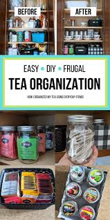 However, fluffier blends such as white teas and chamomile may require as much as one tablespoon or more, while denser teas such as gunpowder may require less than one teaspoon. Frugal Diy Tea Organization Let S Live And Learn