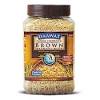 This makes the water ratio of brown rice to water 2:3. 1