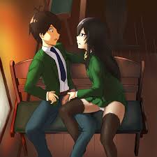 Rule 34 Dev - 4girls animated anime_screenshot ass backboob black_hair  blonde_hair breasts butt_crack cloud covering_privates covering_breasts  dark-skinned_female dark_skin fujinoki_nene green_eyes hajimete_no_gal  highres honjou_ranko huge_ass ...