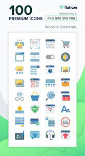 100 Premium Vector Icons Of Website Elements Designed By Smashicons In 2021 Web Development Design Vector Icons Web Design
