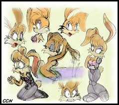 Bunnie Rabbot Sketches By Retro Ccn On Deviantart Hedgehog Drawing Sonic Fan Art Sonic Art