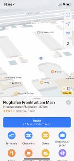 Offizielle site der fraport ag. Apple Maps Frankfurt Airport Erhalt Indoor Karte Heise Online