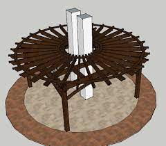 Add Curve Appeal To Multipurpose Outdoor Living Shelter Western Timber Frame