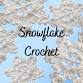 Copo de nieve de crochet