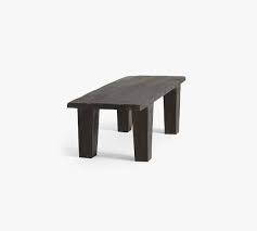 Jasper reclaimed wood coffee table with two drawers industrial style black metal frame and handles. Rocklin 65 Reclaimed Wood Coffee Table Pottery Barn