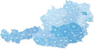 Landkarte italien mit regionen ohne. Postleitzahlen Osterreich Postleitzahlen Karte Orte In Osterreich De