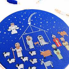Maybe you would like to learn more about one of these? Christmas Nativity Cross Stitch Pattern Studio Koekoek