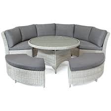 Choose from tables, sofas, swing seats, benches & dining sets! Kettler Palma 8 Seater Round Garden Dining Table And Chairs Set